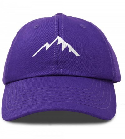 Baseball Caps Outdoor Cap Mountain Dad Hat Hiking Trek Wilderness Ballcap - Purple - C118SIRUKCL $10.68