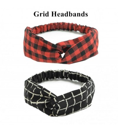 Headbands Twisted Headbands Vintage Accessories - 10 Pack Style D - CV18RGRX43L $15.72