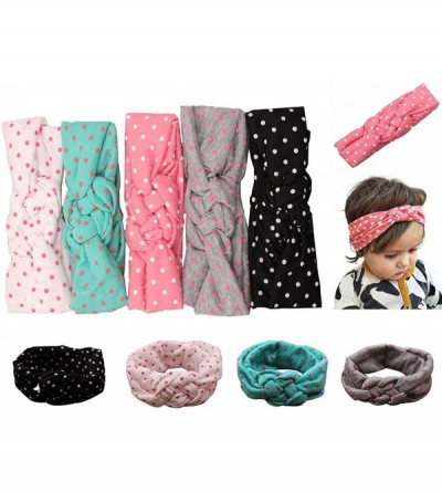 Headbands Headbands Classic Headwrap Stretchy Children - Multicolor-zy005 - CY121TNFZJJ $10.21