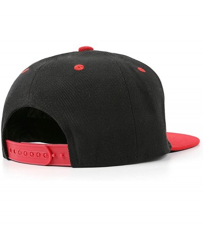 Baseball Caps Mens Womens Fashion Adjustable Sun Baseball Hat for Men Trucker Cap for Women - Red-8 - CS18NDYUU9X $16.17