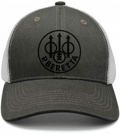 Baseball Caps Style Beretta-Logo- Snapback Hats Designer mesh Caps - Army-green-27 - CM18RC7OT94 $21.09