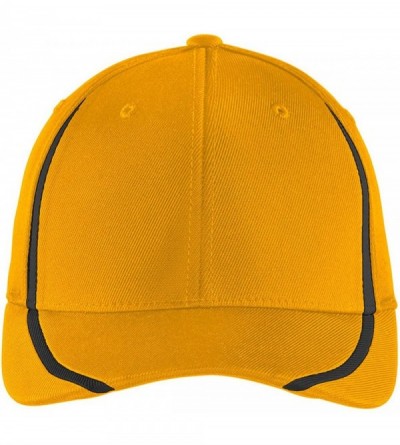 Baseball Caps Men's Flexfit Performance Colorblock Cap - True Royal/White - C311QDSIHMX $26.20
