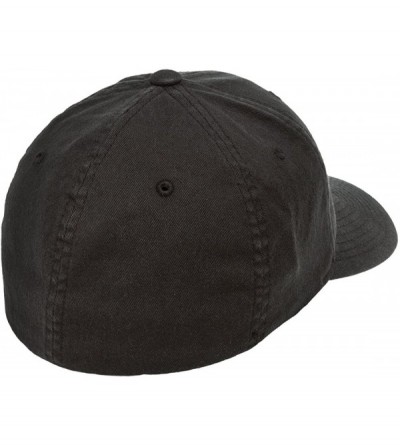 Baseball Caps Flexfit Men's Low-Profile Unstructured Fitted Dad Cap - Black - CQ184EAXUZY $19.23