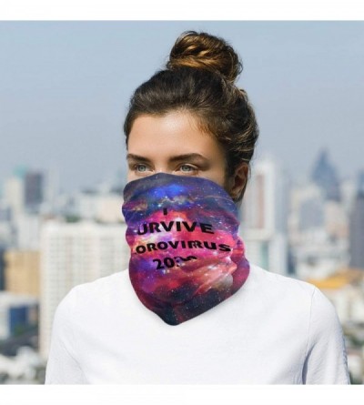 Balaclavas Bandana Face Mask Cover Balaclava Men Women - Galaxy Neck Gaiter Protective Face Covering Seamless Bandanas - CE19...