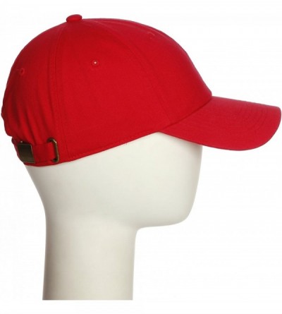 Baseball Caps Customized Letter Intial Baseball Hat A to Z Team Colors- Red Cap Black White - Letter R - C918NMYXIUK $12.73