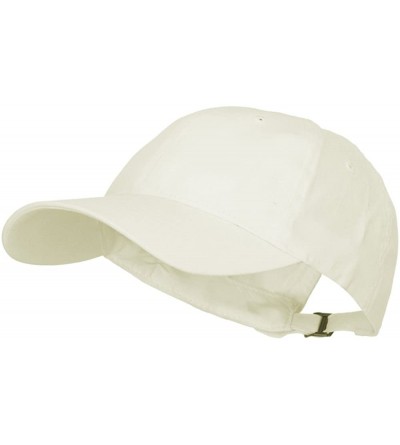 Baseball Caps Low Profile Light Weight Brushed Cap - Natural - CX12JGA8K7F $16.20