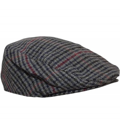 Newsboy Caps Mens Tweed Wool Blend Flat Cap - Design 5 - CC124R5ADFL $7.51