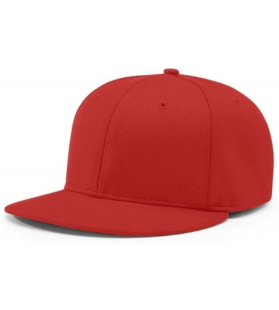 Baseball Caps PTS40 DRYVE R-Flex FIT PTS 40 Baseball HAT Ball Cap - Red - CM186XTD088 $9.35
