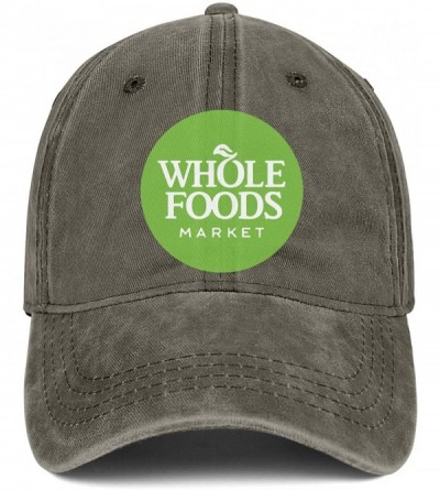 Baseball Caps Whole-Foods-Market-Logo- Womens Mens Washed Cap Hat Mesh Baseball Cap Tennis Cap Military Cap Bucket Hat Dad Ca...