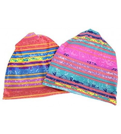 Skullies & Beanies Women's Soft Baggy Oversized Slouchy Cap Beanie Skull Hat - G - CS18LKZY9U5 $11.58