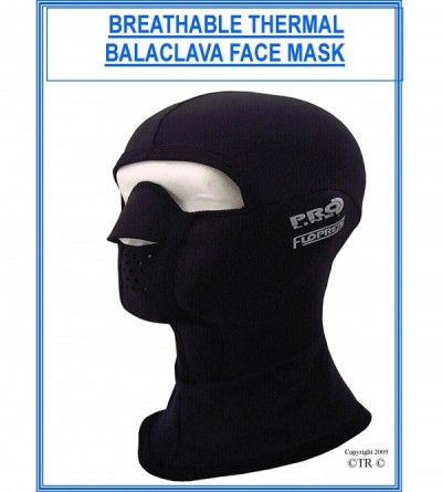 Balaclavas Proline Breathable Floprene Thermal Balclava Face Mask Neoprene & Lycra- Small - CG11H8USFB3 $16.29