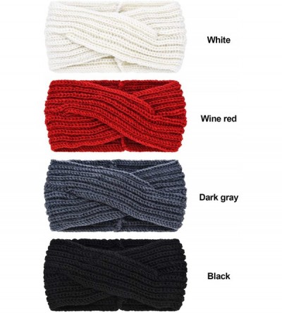 Cold Weather Headbands Headbands Braided Headband Crochet - CN18LG0NCIO $7.50