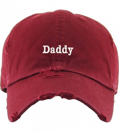 Skullies & Beanies Good Vibes Only Heart Breaker Daddy Dad Hat Baseball Cap Polo Style Adjustable Cotton - CO189HZW865 $10.40