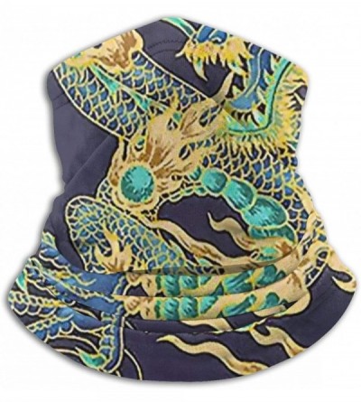 Balaclavas Neck Gaiter Headwear Face Sun Mask Magic Scarf Bandana Balaclava - Tradition Chinese Dragon - CT1979ME8D2 $17.38