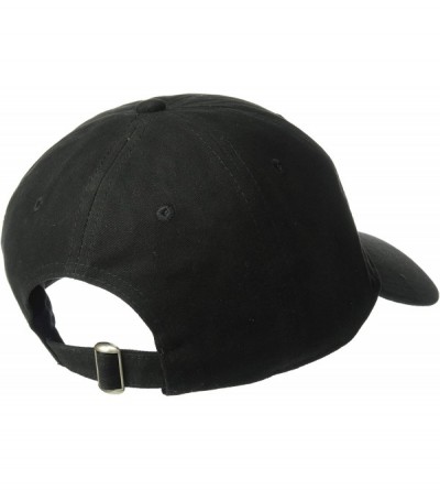 Baseball Caps Men's Logo Baseball Cap- Black- One Size - CJ187233C2Z $11.89
