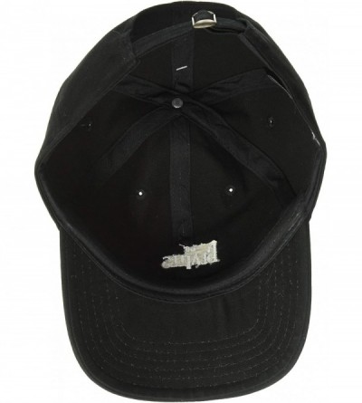 Baseball Caps Men's Logo Baseball Cap- Black- One Size - CJ187233C2Z $11.89
