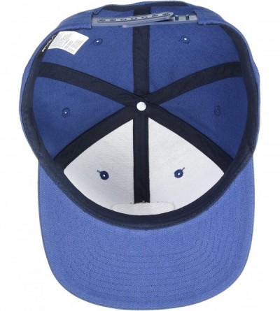 Baseball Caps Navigate Snapback Hat - Blue - CY18M7C6CLZ $20.06