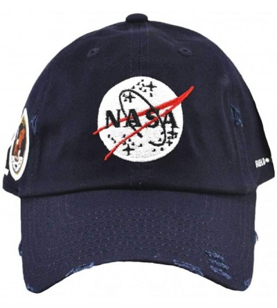 Baseball Caps Skylab NASA Hat with Special Edition Patch - Obsidian Distressed - CD182XU405L $26.50