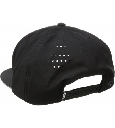 Baseball Caps Men's Flat Bill Snapback Hat - Black25 - CP17YKX007I $37.20