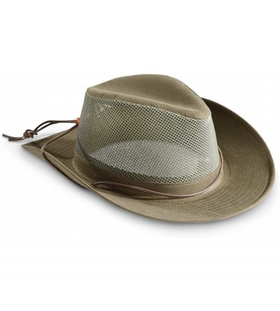 Sun Hats Breezer Hat with Coolmax Band - Olive - CP17Z27DTKH $28.26