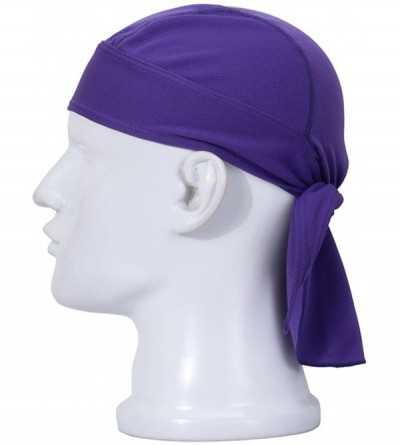 Balaclavas Classic Pirate hat Multipurpose Bandana Quick-Drying Breathable - Purple - C2128Q43L1N $17.64