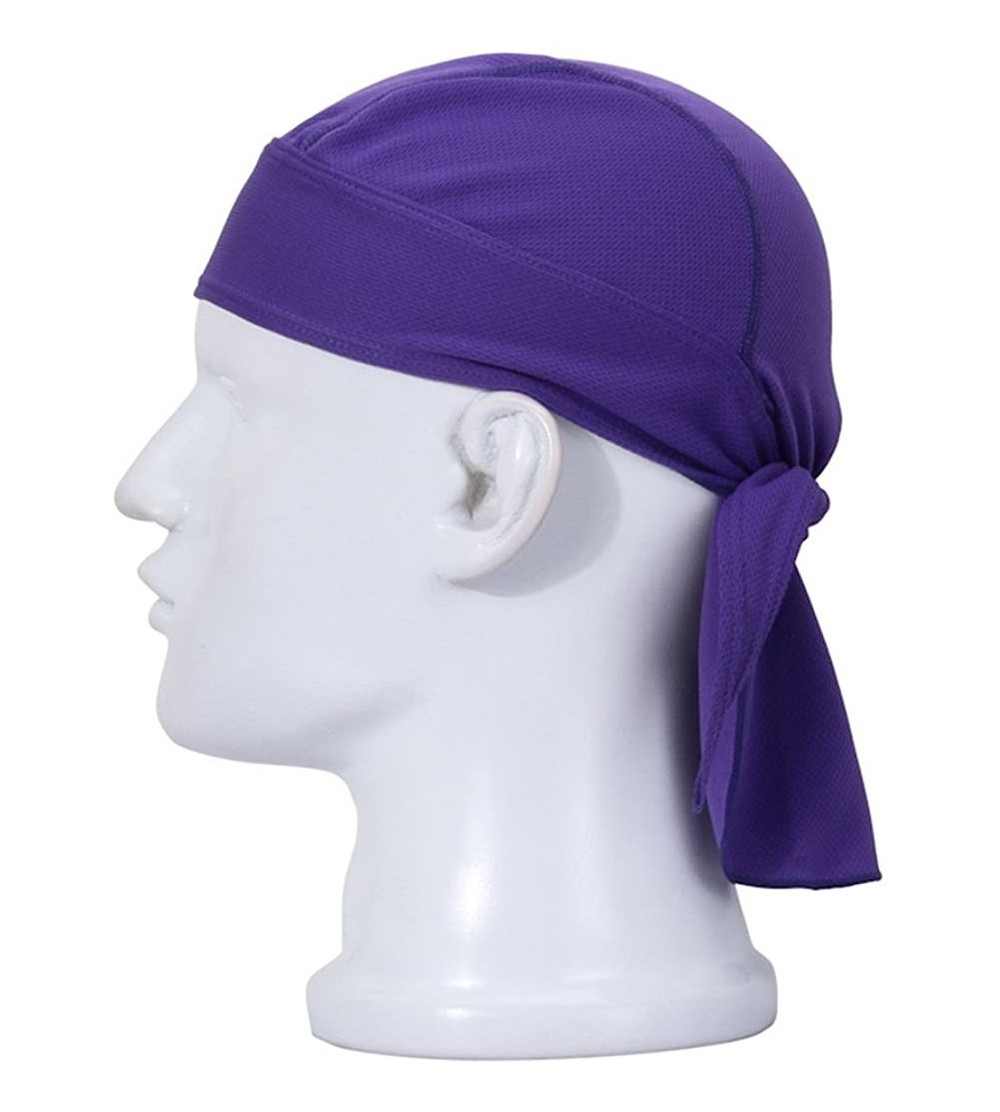 Balaclavas Classic Pirate hat Multipurpose Bandana Quick-Drying Breathable - Purple - C2128Q43L1N $17.64