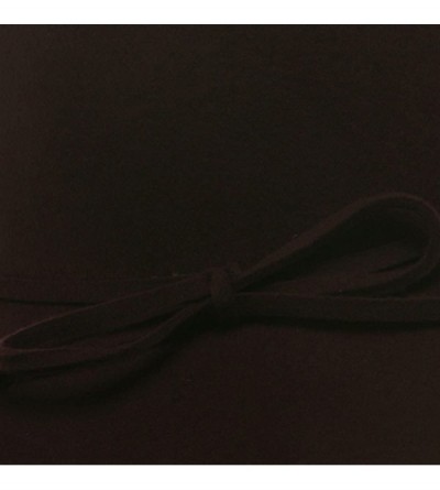 Sun Hats Ribbon Band Wool Hat - Purple - Purple - CW113RDCYX5 $36.53