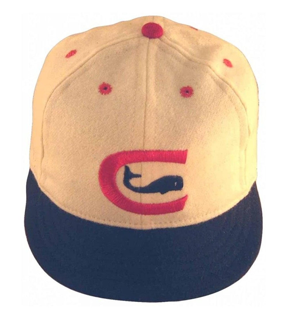 Baseball Caps Chicago Whales Vintage Baseball Cap 1976 - White/Navy/Red - C311MMJYKMN $41.10
