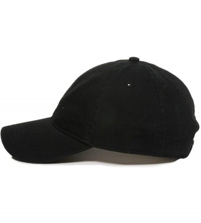 Baseball Caps Ghost Baseball Cap Embroidered Cotton Adjustable Dad Hat - Black - CX18OZLQ20Y $14.00
