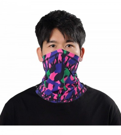 Balaclavas Camouflage Bandana/Summer Neck Gaiter/Face Mask Scarf/Cycling Face Shield - Ax-k-20 - CQ1993Z5D32 $9.81