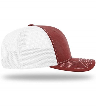 Baseball Caps Trump Hat KAG 2020 Back Mesh- Trump 2020 Hat - Red Front / White Mesh - CG18X96XO0E $19.37