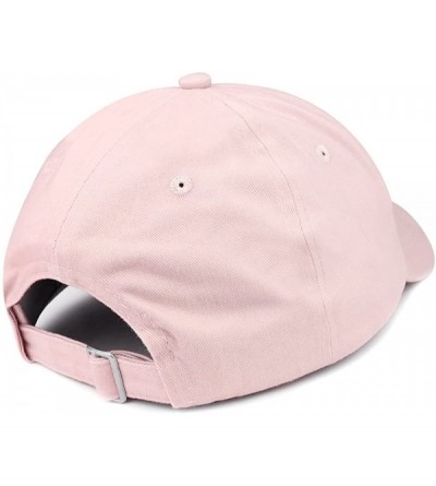 Baseball Caps Hawaii and Hibiscus Embroidered Brushed Cotton Dad Hat Ball Cap - Light Pink - C0180D83M2X $17.48