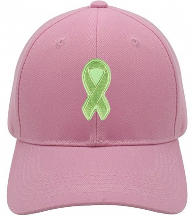 Baseball Caps Awareness Hat - Unisex Adjustable Cap - Pink - CU18GZ96TWR $20.02