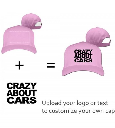 Baseball Caps Customize Your Own Design Text Photos Logo Adjustable Hat Hiphop Hat Baseball Cap - Black - CZ18L86ZDCA $10.60