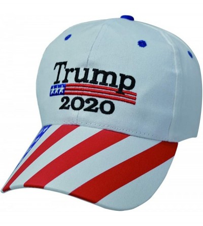 Baseball Caps Trump Cap 2020 Keep America Great USA Baseball Caps Embroidered Donald Trump Hat Adjustable hat - CO18XGXA89X $...