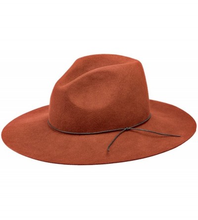 Fedoras Womens Zima Resort Hat - Rust - CH11V1R3W7L $86.71