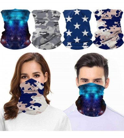 Balaclavas Neck Gaiter Face Mask Dust Wind UV Protection Breathable Bandana Balaclava Headwear Face Shield for Men Women - C8...