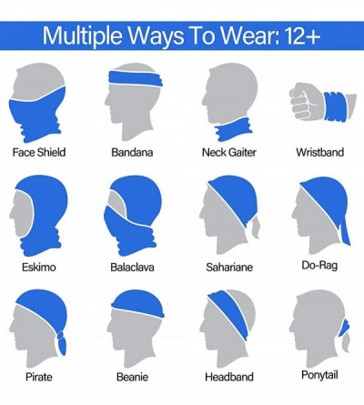 Balaclavas Neck Gaiter Face Mask Dust Wind UV Protection Breathable Bandana Balaclava Headwear Face Shield for Men Women - C8...