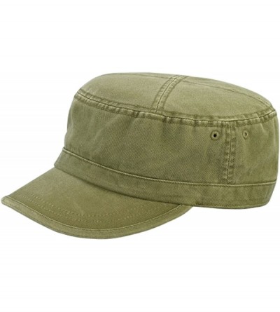 Baseball Caps Enzyme Washed Cotton Twill Cap - Urban Green - C012JGAPTPV $8.53