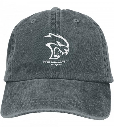 Baseball Caps Unisex Do-dge Hellcat SRT Baseball Cap Snapback Trucker Hat - Deep Heather - CP18YM9N3QG $19.18