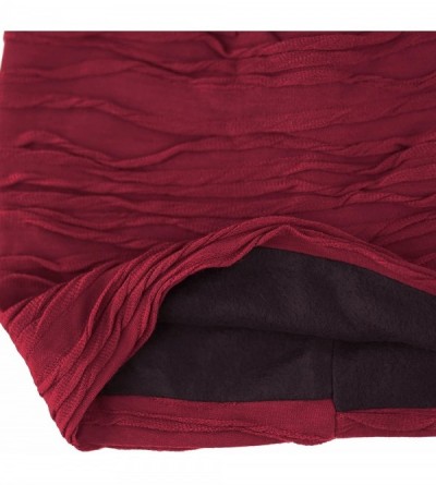 Skullies & Beanies All Kinds of Long Slouchy Baggy Wrinkled Oversized Beanie Winter Hat - 1. 2800 - Burgundy - CP12MYLK89I $1...