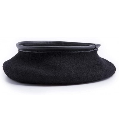 Berets Women's Wool Beret Hat Cap French Beret- Lightweight - Black the Tea - CV18Y05KCM3 $7.73