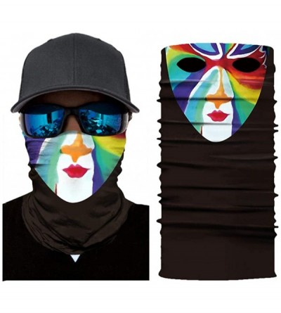 Balaclavas Mr Plz Face Mask- Rave Bandana- Neck Gaiter- Scarf- Summer Balaclava For Dust Wind UV Protection - Lyb - CD197AEGS...