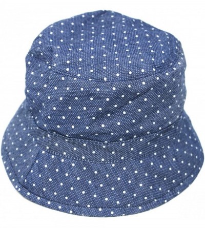 Bucket Hats Bucket Hats for Women- Cotton Packable Plain Cap- Travel Outdoor - Navy 2 - C118W3CLXME $8.37